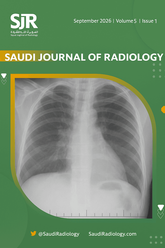 Saudi Journal of Radiology